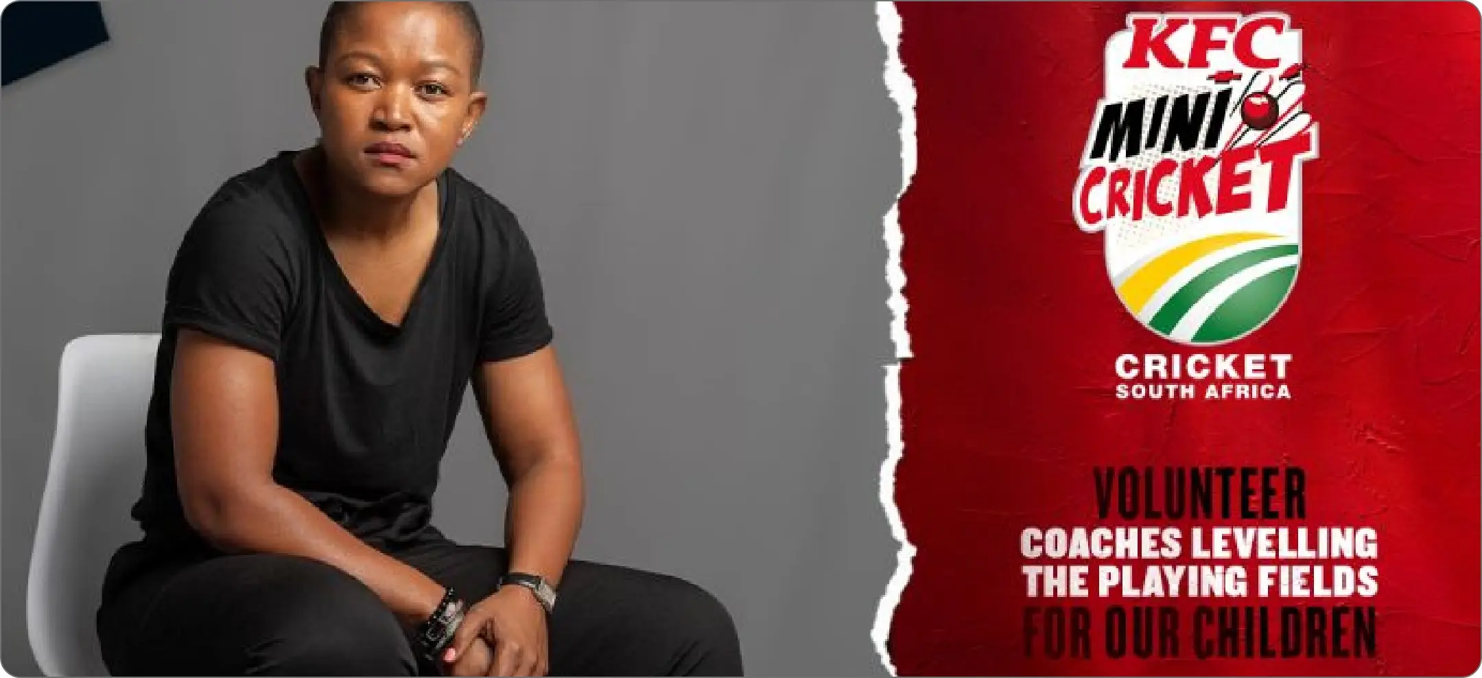 We caught up with KFC Mini-Cricket volunteer Lona Mabenya.
