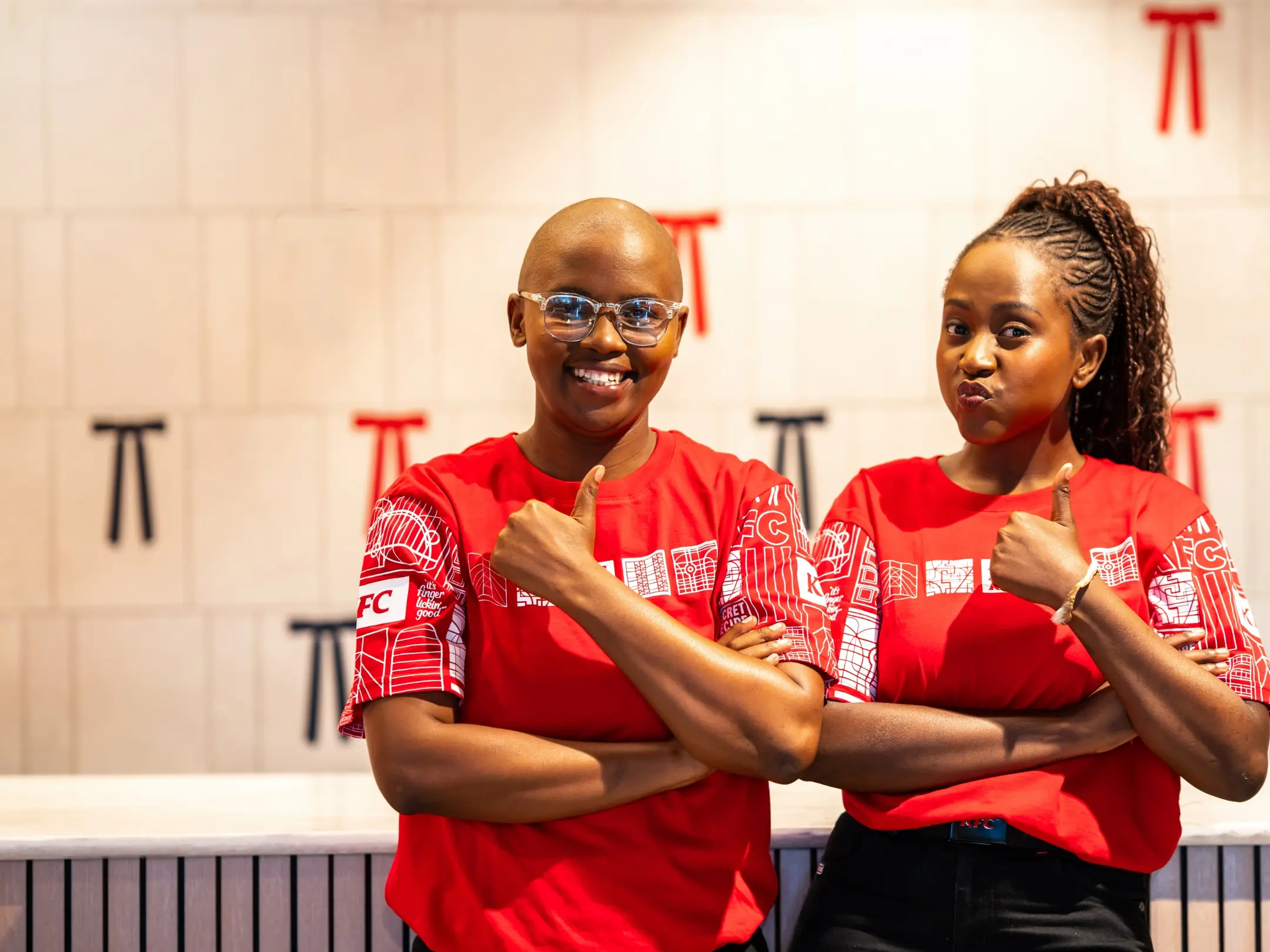 KFC team feeding people's potential