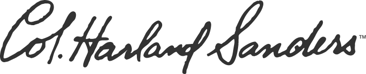 Col. Harland Sanders signature
